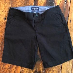 CLEARANCE! American Eagle Black Khaki Shorts